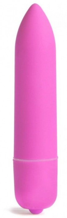 Розовая вибропуля X-Basic Long Bullet-10 speeds - 9 см. - Lovetoy