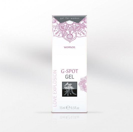 Возбуждающий интимный гель G-SPOT GEL - 15 мл. - Shiatsu - купить с доставкой в Екатеринбурге