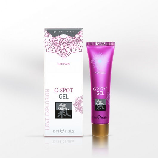 Возбуждающий интимный гель G-SPOT GEL - 15 мл. - Shiatsu - купить с доставкой в Екатеринбурге