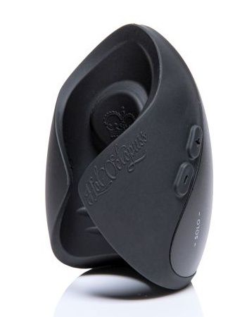 Черный инновационный мужской вибратор PULSE SOLO ESSENTIAL - Hot Octopuss - в Екатеринбурге купить с доставкой