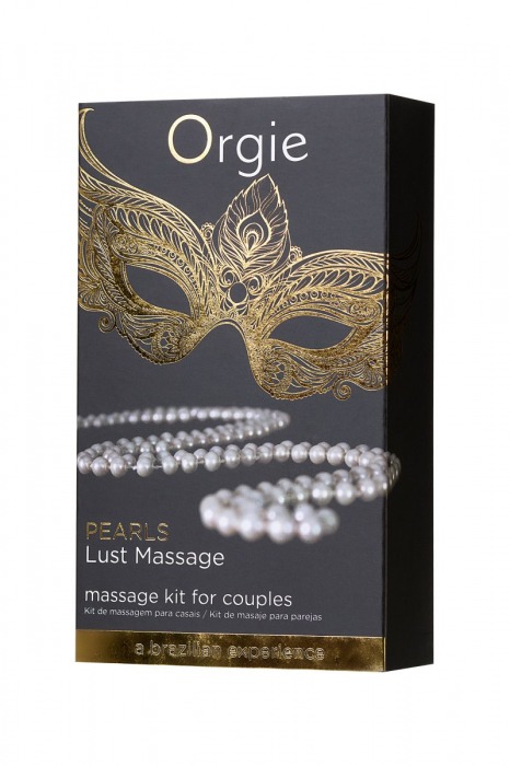 Набор для эротического массажа Orgie Pearl Lust Massage - ORGIE - купить с доставкой в Екатеринбурге