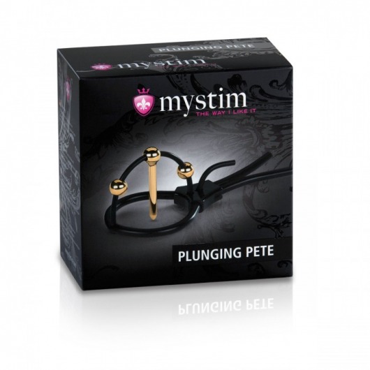 Утяжка под головку для электростимулятора Plunging Pete - MyStim - купить с доставкой в Екатеринбурге