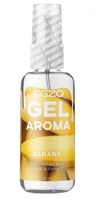 Интимный лубрикант EGZO AROMA с ароматом банана - 50 мл. - EGZO - купить с доставкой в Екатеринбурге