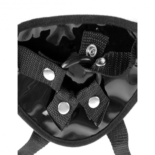 Женские трусики для страпона Garter Belt Harness с креплением для чулок - Pipedream - купить с доставкой в Екатеринбурге