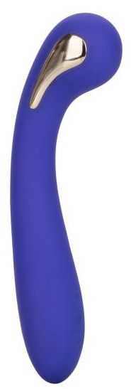 Фиолетовый вибромассажер с электростимуляцией Intimate Estim Petite G Wand - 19 см. - California Exotic Novelties - купить с доставкой в Екатеринбурге