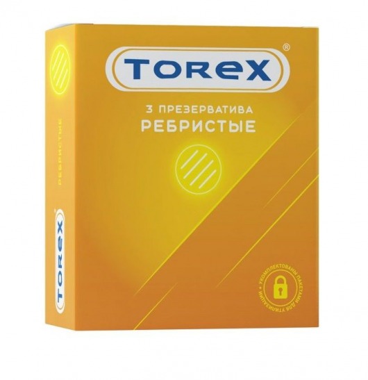 Текстурированные презервативы Torex  Ребристые  - 3 шт. - Torex - купить с доставкой в Екатеринбурге