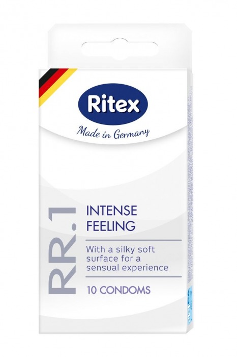 Классические презервативы RITEX INTENSE FEELING - 10 шт. - RITEX - купить с доставкой в Екатеринбурге