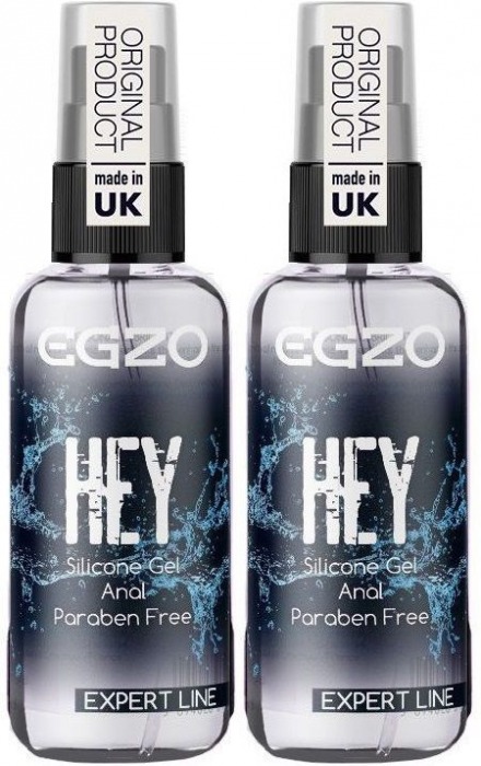 Набор анальных смазок на силиконовой основе EGZO HEY Expert Line - 2 х 50 мл. - EGZO - купить с доставкой в Екатеринбурге