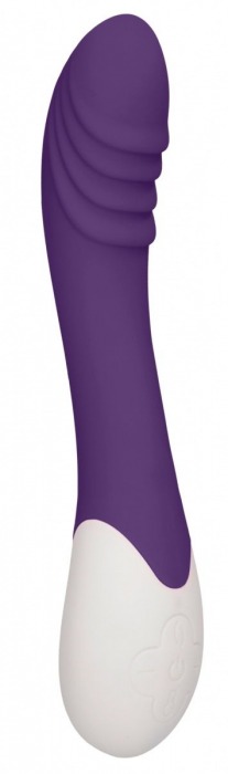 Фиолетовый вибратор Frenzy с функцией нагрева - 20,8 см. - Shots Media BV