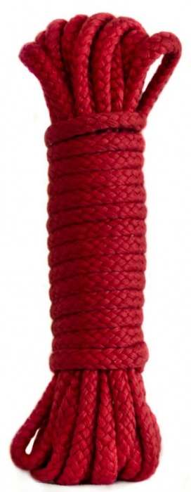 Красная веревка Tender Red - 10 м. - Lola Games - купить с доставкой в Екатеринбурге