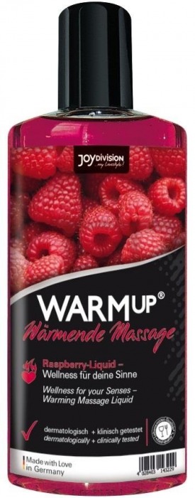 Массажное масло с ароматом малины WARMup Raspberry - 150 мл. - Joy Division - купить с доставкой в Екатеринбурге
