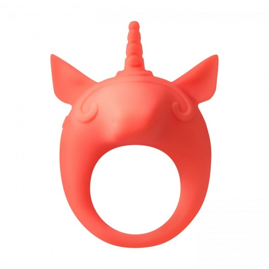 Оранжевое эрекционное кольцо Unicorn Alfie - Lola Games - в Екатеринбурге купить с доставкой