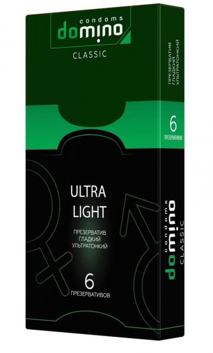 Супертонкие презервативы DOMINO Ultra Light - 6 шт. - Domino - купить с доставкой в Екатеринбурге