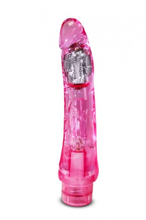 Розовый вибратор-реалистик Mambo Vibe - 22,8 см. - Blush Novelties