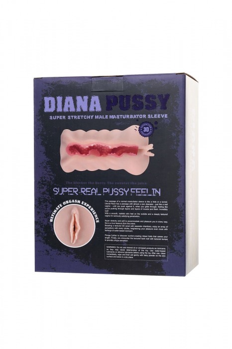 Реалистичный мастурбатор-вагина Diana - Xise - в Екатеринбурге купить с доставкой