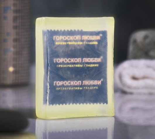 Светящееся мыло  Экстренная помощь  с презервативом - 105 гр. - Сима-Ленд - купить с доставкой в Екатеринбурге