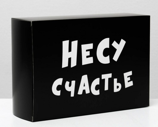 Складная коробка  Несу счастье  - 16 х 23 см. - UPAK LAND - купить с доставкой в Екатеринбурге