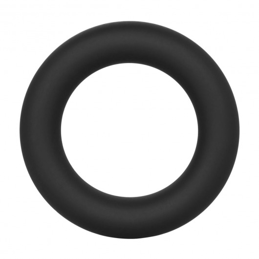 Черное эрекционное кольцо Link Up Ultra-Soft Verge - California Exotic Novelties - в Екатеринбурге купить с доставкой