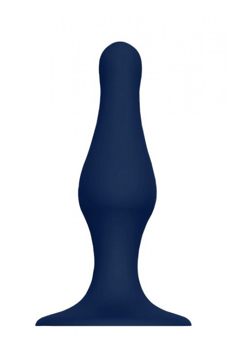 Синяя анальная пробка SILICONE PLUG LARGE - 15,6 см. - Dream Toys