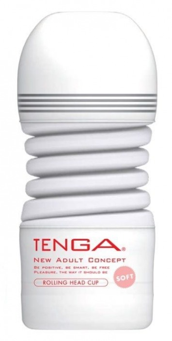 Мастурбатор TENGA Rolling Head Cup Soft - Tenga - в Екатеринбурге купить с доставкой