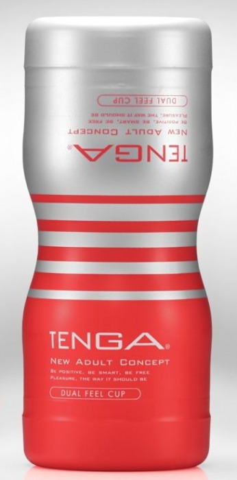 Мастурбатор TENGA Dual Sensation Cup - Tenga - в Екатеринбурге купить с доставкой