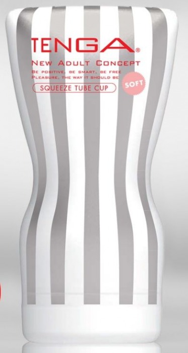 Мастурбатор TENGA Squeeze Tube Cup Soft - Tenga - в Екатеринбурге купить с доставкой