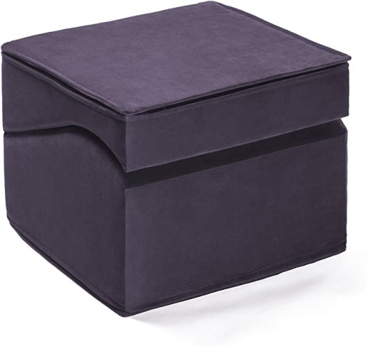 Фиолетовая вельветовая подушка для секса Liberator Retail Flip Ramp - Liberator - купить с доставкой в Екатеринбурге