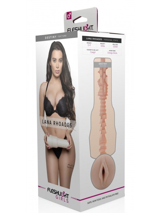 Мастурбатор-вагина Fleshlight Girls - Lana Rhoades Destiny - Fleshlight - в Екатеринбурге купить с доставкой
