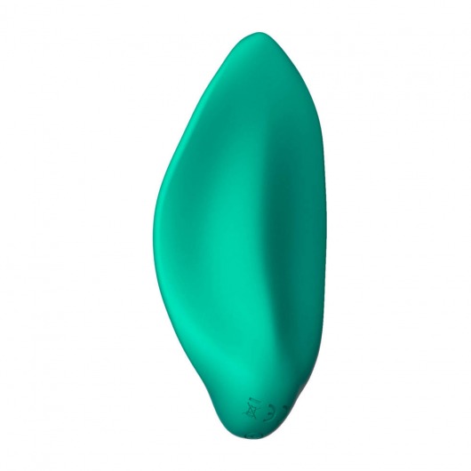 Зеленый клиторальный стимулятор Romp Wave - ROMP