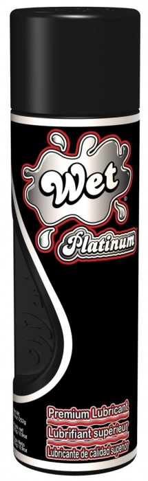 Гель-лубрикант на силиконовой основе Wet Platinum - 265 мл. - Wet International Inc. - купить с доставкой в Екатеринбурге