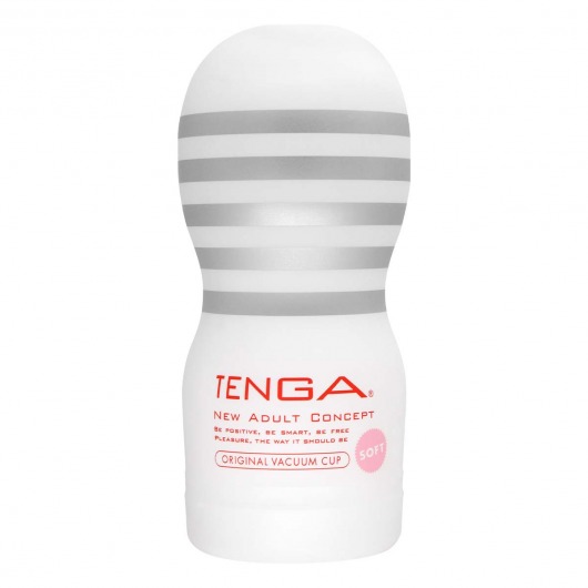 Мастурбатор TENGA Original Vacuum Cup Soft - Tenga - в Екатеринбурге купить с доставкой