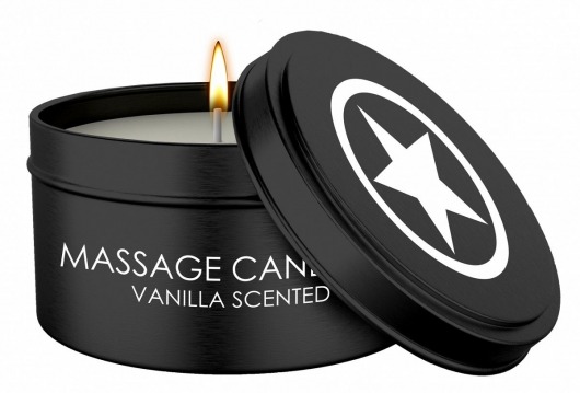 Массажная свеча с ароматом ванили Massage Candle - Shots Media BV - купить с доставкой в Екатеринбурге