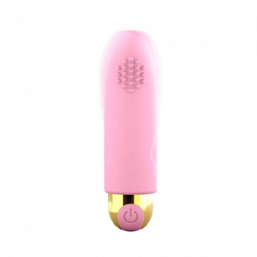 Розовый вибратор на палец Touch Me - 8,6 см. - Love to Love