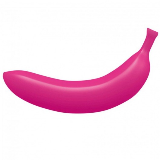 Розовый вибратор-банан Oh Oui! - 17,5 см. - Love to Love