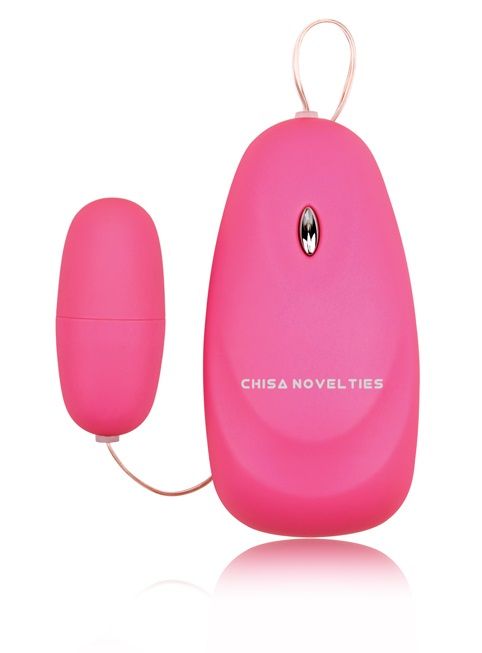 Розовое виброяйцо M-Mello Mini Massager - Chisa