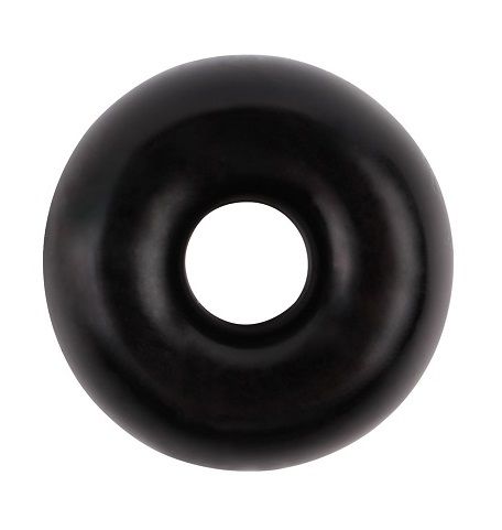 Черное эрекционное кольцо-бублик Fat O Cock Ring #2 - Chisa - в Екатеринбурге купить с доставкой