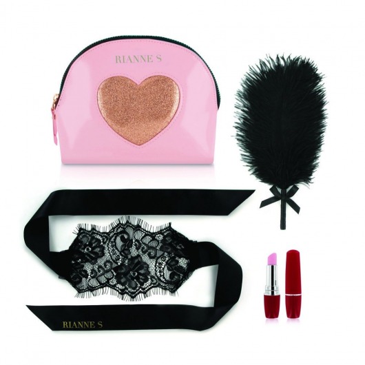 Эротический набор Kit d Amour с косметичкой - Rianne S - купить с доставкой в Екатеринбурге