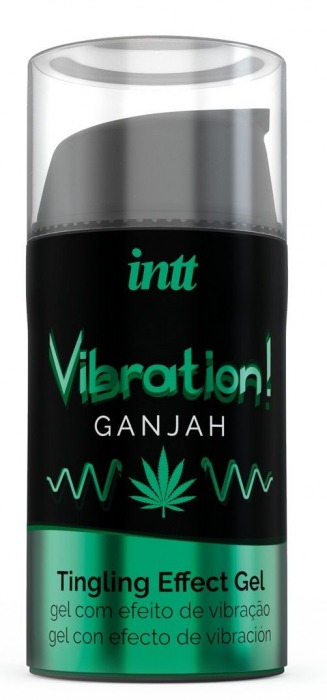 Жидкий интимный гель с эффектом вибрации Vibration! Ganjah - 15 мл. - INTT - купить с доставкой в Екатеринбурге