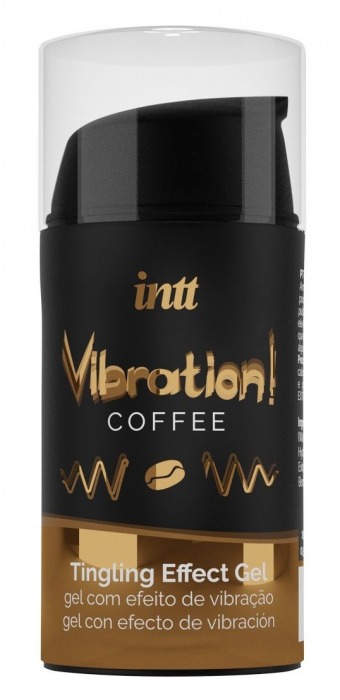 Жидкий интимный гель с эффектом вибрации Vibration! Coffee - 15 мл. - INTT - купить с доставкой в Екатеринбурге