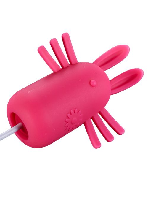 Розовое виброяйцо Kitty в виде кошечки - NV Toys