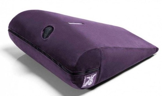 Фиолетовая малая подушка для любви R-Axis Magic Wand с отверстием под вибратор - Liberator - купить с доставкой в Екатеринбурге