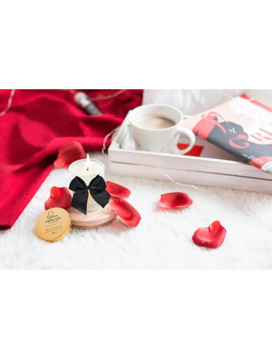 Массажная свеча Melt My Heart с ароматом карамели - 70 мл. - Bijoux Indiscrets - купить с доставкой в Екатеринбурге