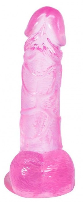 Розовый фаллоимитатор Oxygen - 17,5 см. - Lola Games