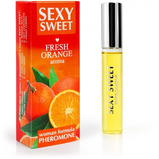 Парфюм для тела с феромонами Sexy Sweet с ароматом апельсина - 10 мл. -  - Магазин феромонов в Екатеринбурге