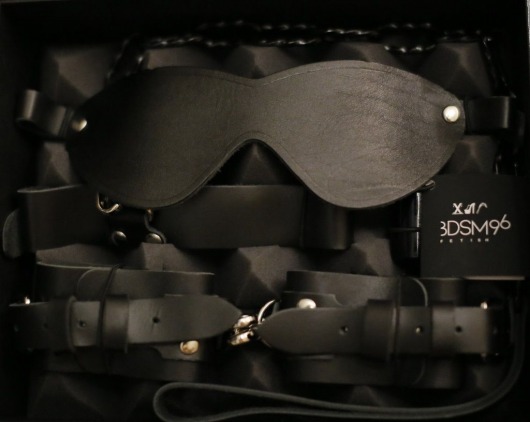 БДСМ-набор в черном цвете  Послушный муж - BDSM96 - купить с доставкой в Екатеринбурге