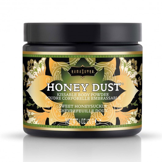 Пудра для тела Honey Dust Body Powder с ароматом жимолости - 170 гр. - Kama Sutra - купить с доставкой в Екатеринбурге