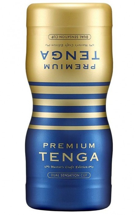 Мастурбатор TENGA Premium Dual Sensation Cup - Tenga - в Екатеринбурге купить с доставкой