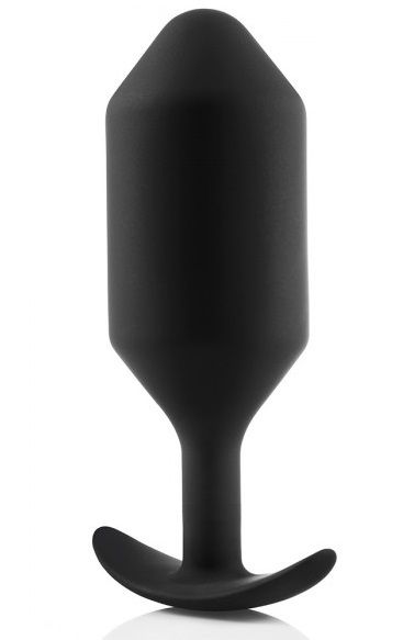 Черная анальная пробка для ношения B-vibe Snug Plug 6 - 17 см. - b-Vibe