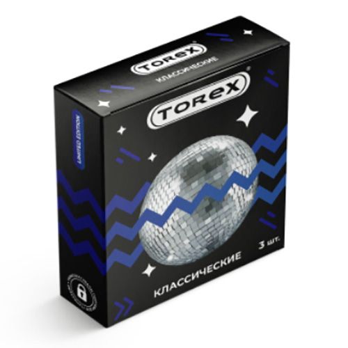 Гладкие презервативы Torex Party  Классические  - 3 шт. - Torex - купить с доставкой в Екатеринбурге