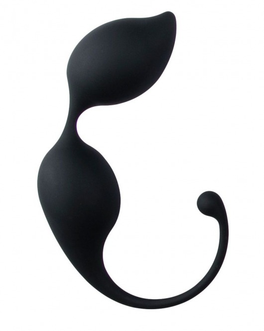 Черные вагинальные шарики Jiggle Mouse - Easy toys